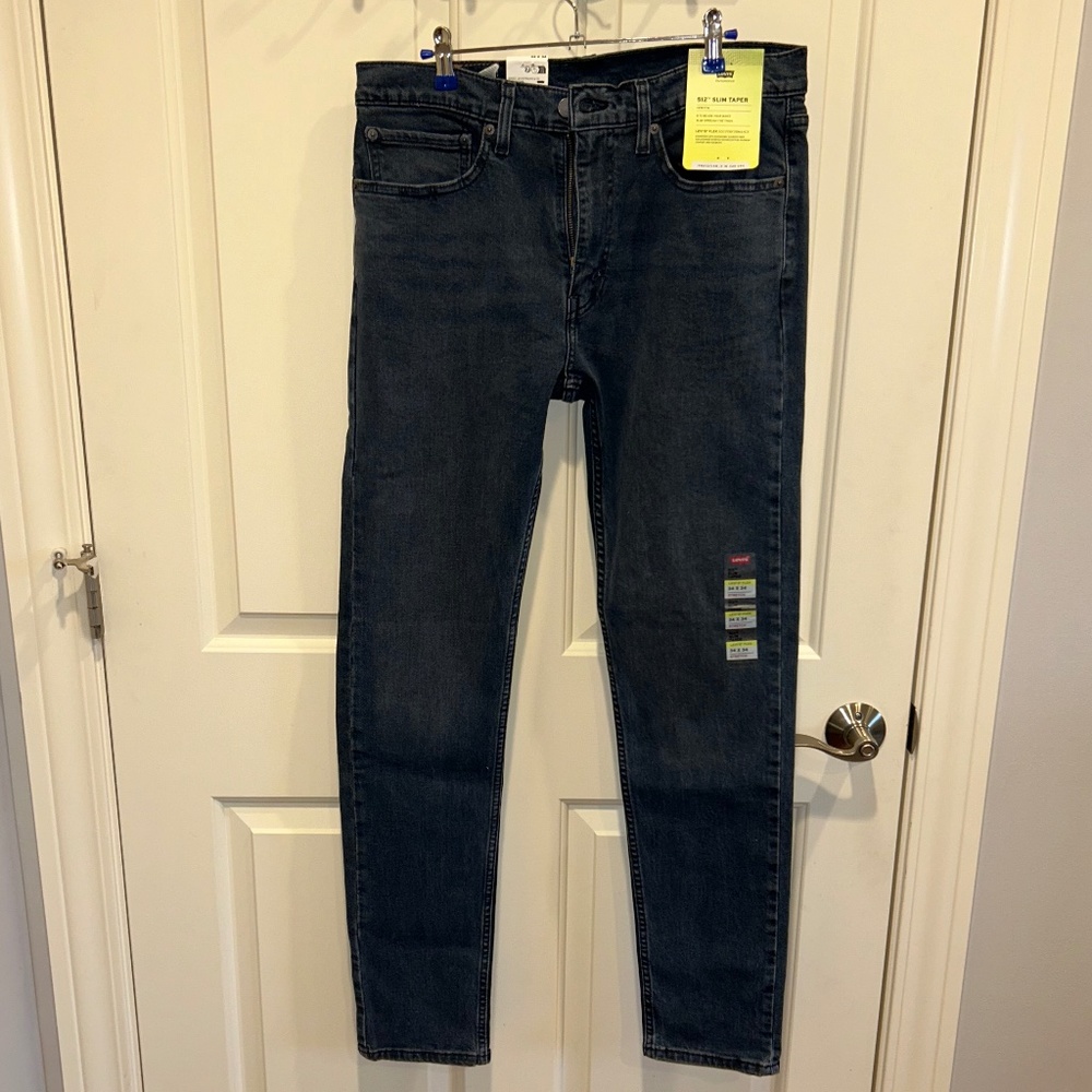 Levi’s Men’s 512 (slim) Blue 34x34, new with tags. Color “Not a Problem”